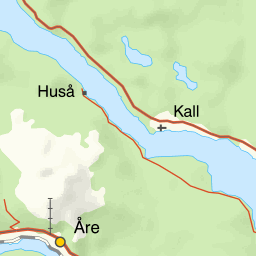 karta över henån Karta över fiskeområdet Henån Hensjön
