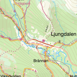 Karta över Ljungdalen – Karta 2020