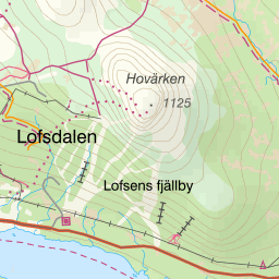 lofsdalen karta Karta över fiskeområdet Lofsdalen Glöte FVOF