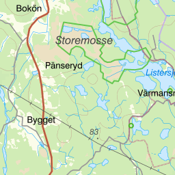 Karta Over Fiskeomradet Skarsjon Ronneby