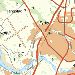 norrköping city karta Karta över fiskeområdet Norrköping City