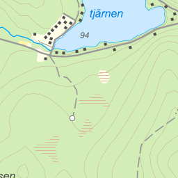 Fishing Spots Near Me Map Map Of The Fishing Area Östtjärn